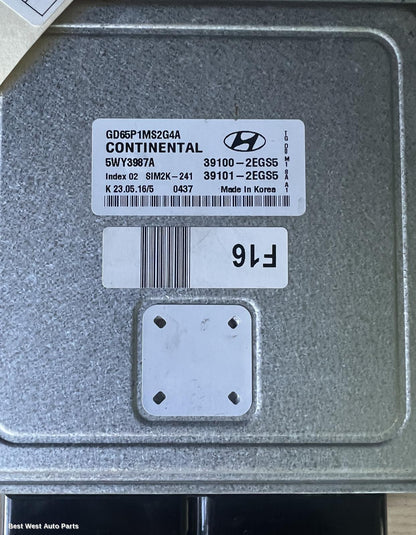 2016 HYUNDAI I30 Ecu