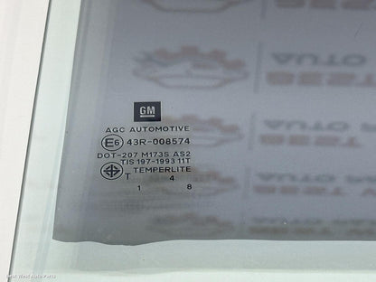 2015 HOLDEN COLORADO Left Rear Door Window