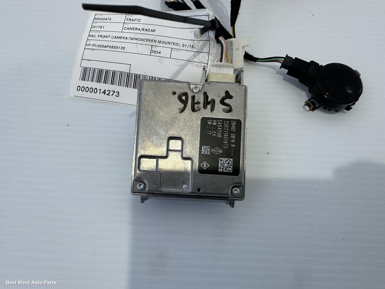 2024 RENAULT TRAFIC REVERSE_CAMERA