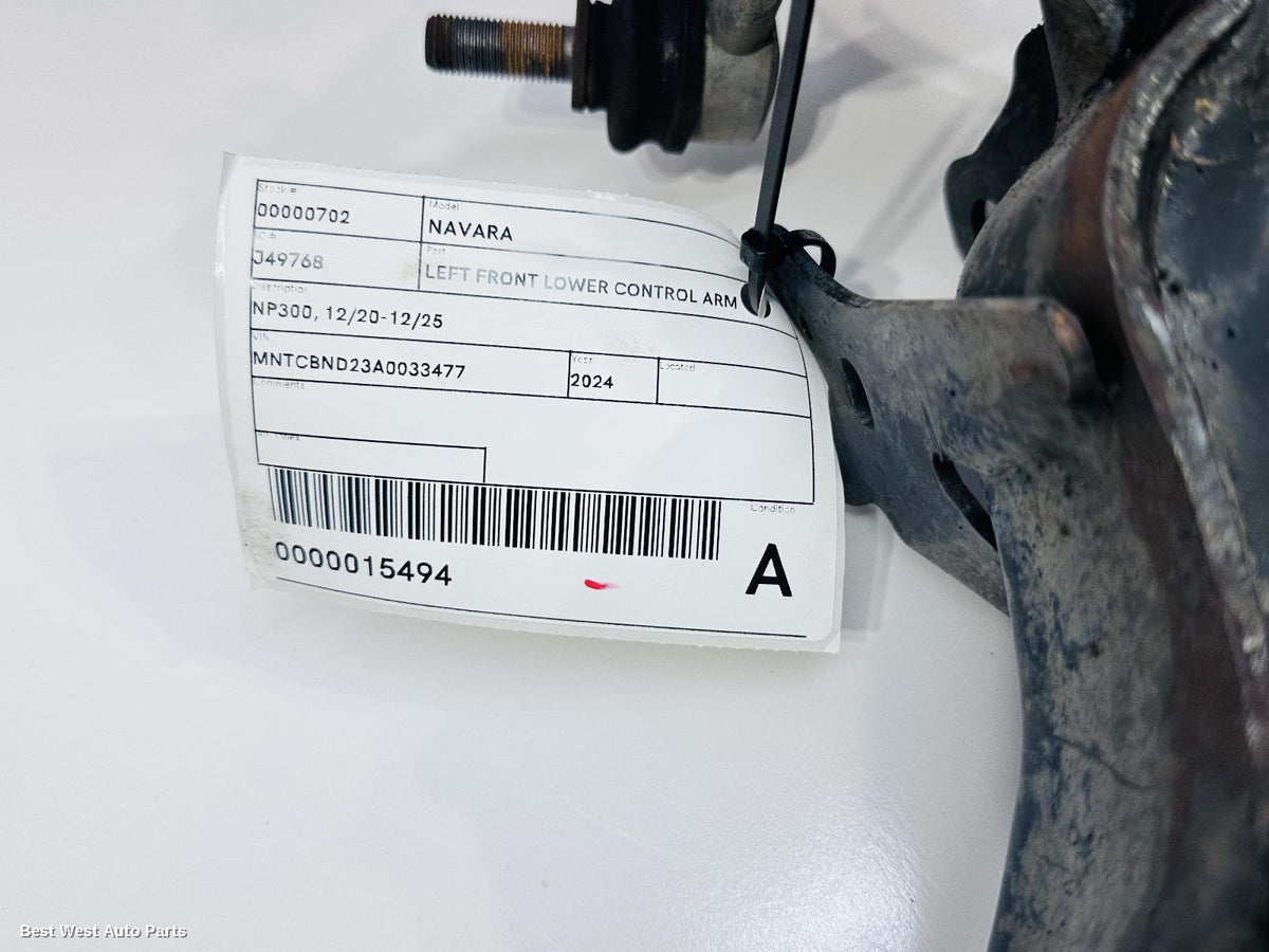 2024 NISSAN NAVARA Left Front Lower Control Arm