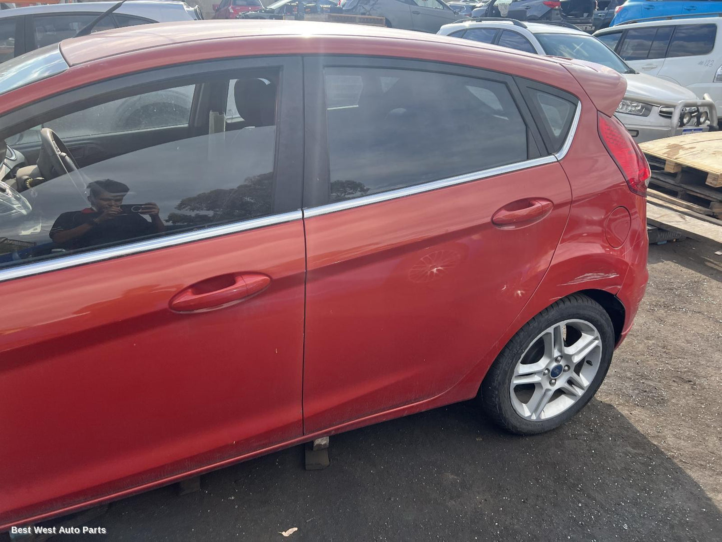 2012 FORD FIESTA Bootlid/Tailgate