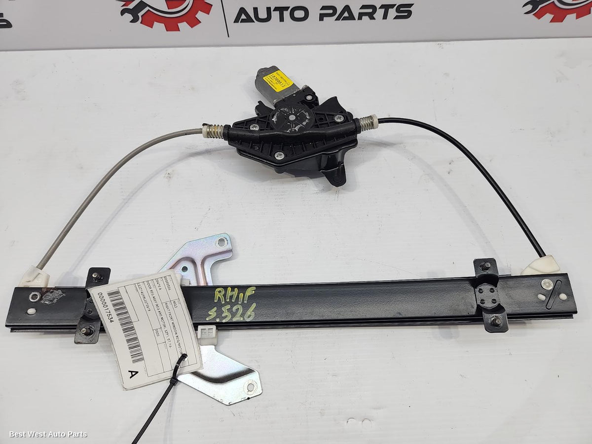 2020 MG MG3 Right Front Window Reg/Motor