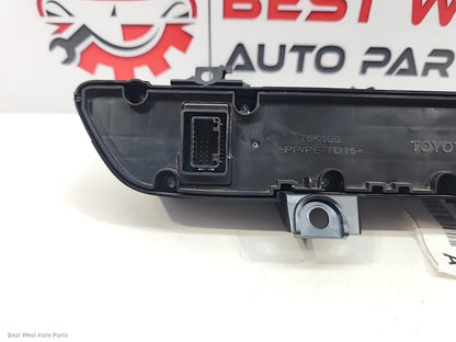 2018 TOYOTA C-HR Heater/Ac Controls