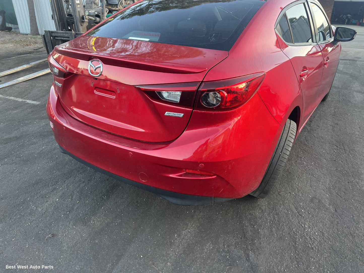 2016 MAZDA 3 Rear Bumper