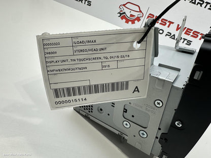 2015 HYUNDAI ILOAD/IMAX Radio/Cd/Dvd/Sat/Tv