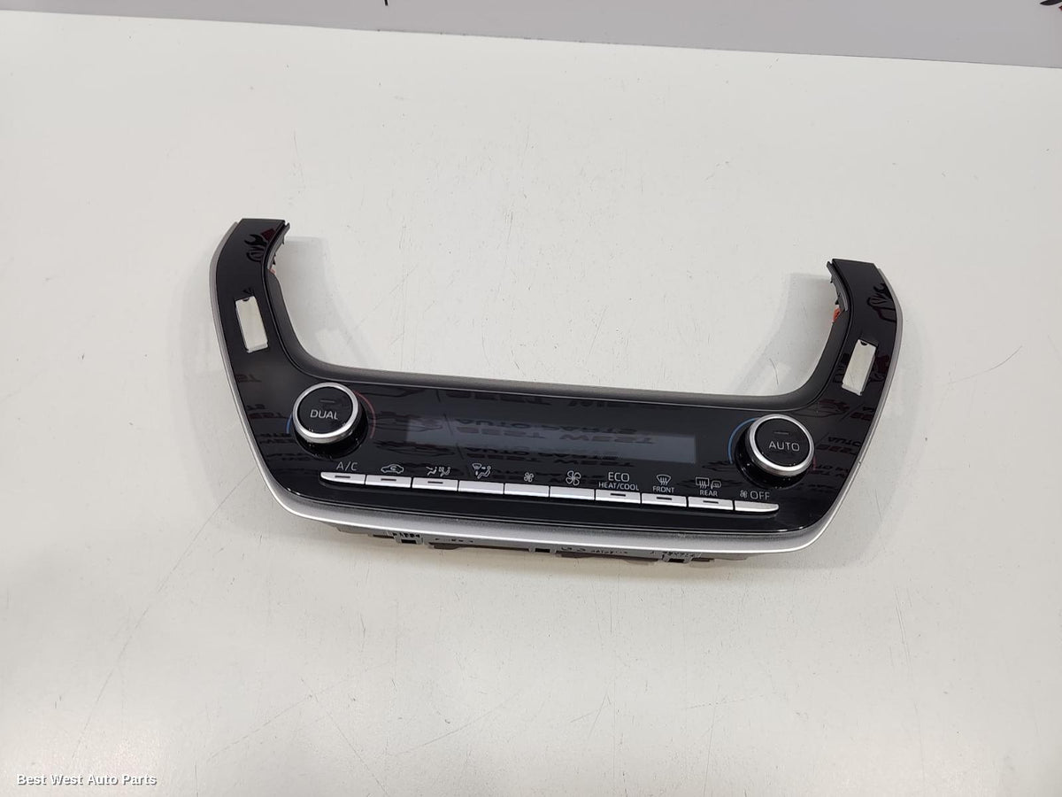 2021 TOYOTA COROLLA Heater/Ac Controls