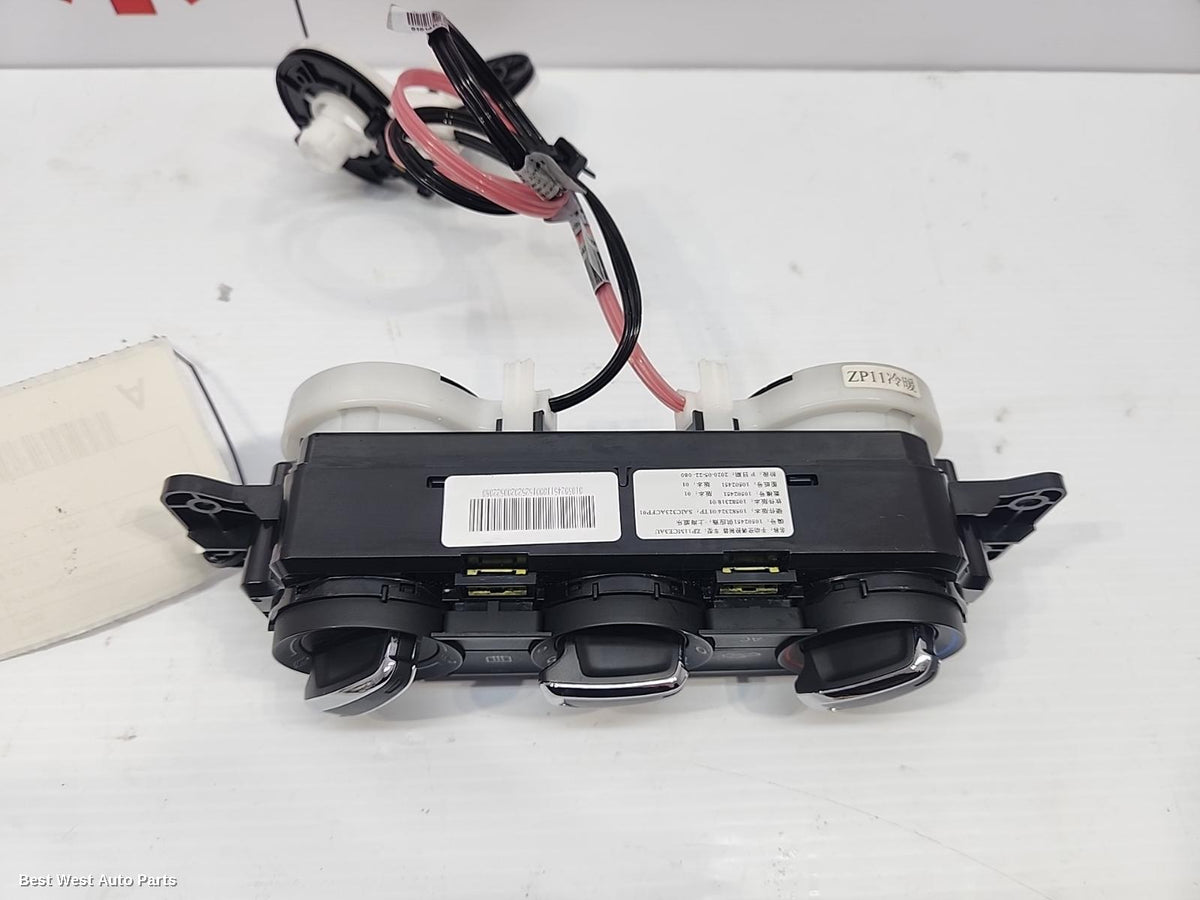 2020 MG MG3 Heater/Ac Controls