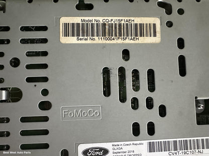 2018 FORD ESCAPE Radio/Cd/Dvd/Sat/Tv