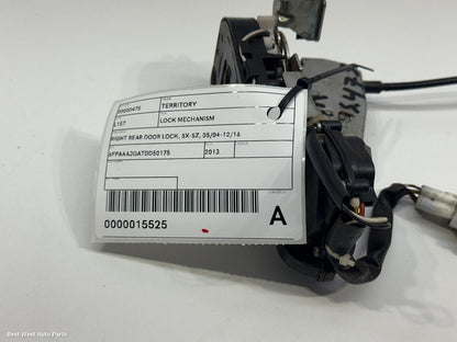 2013 FORD TERRITORY Door/Boot/Gate Lock