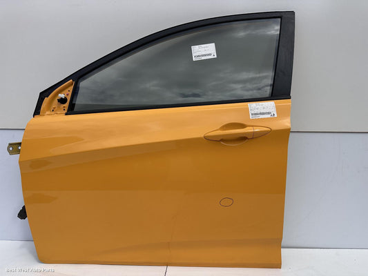 2016 HYUNDAI ACCENT Left Front Door Window