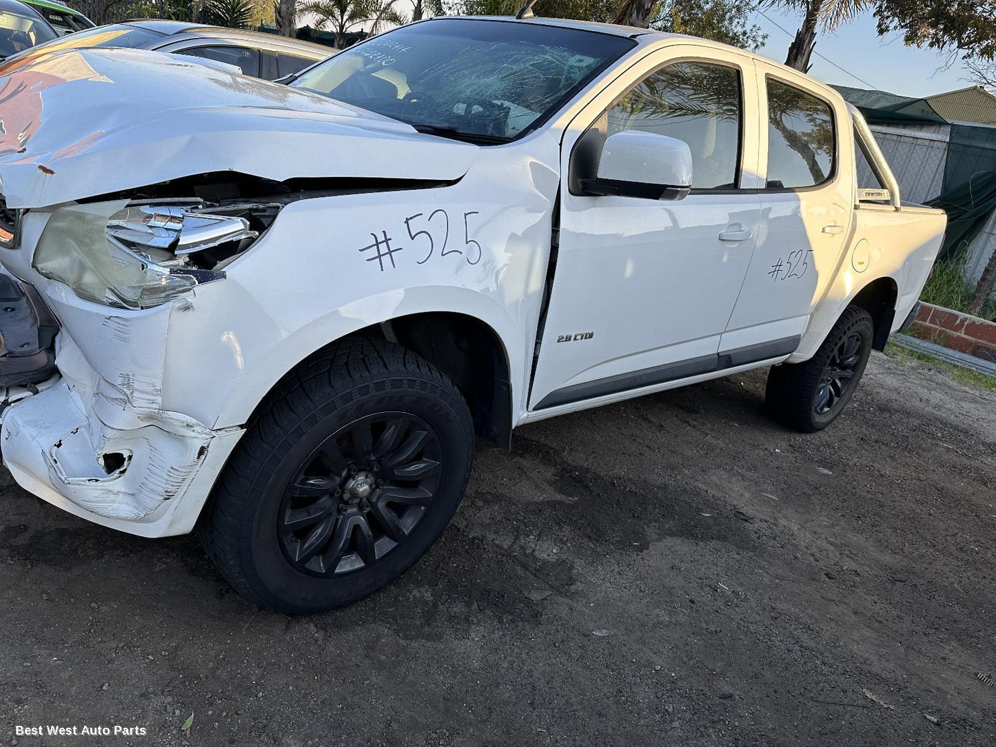 2013 HOLDEN COLORADO Overflow Bottle