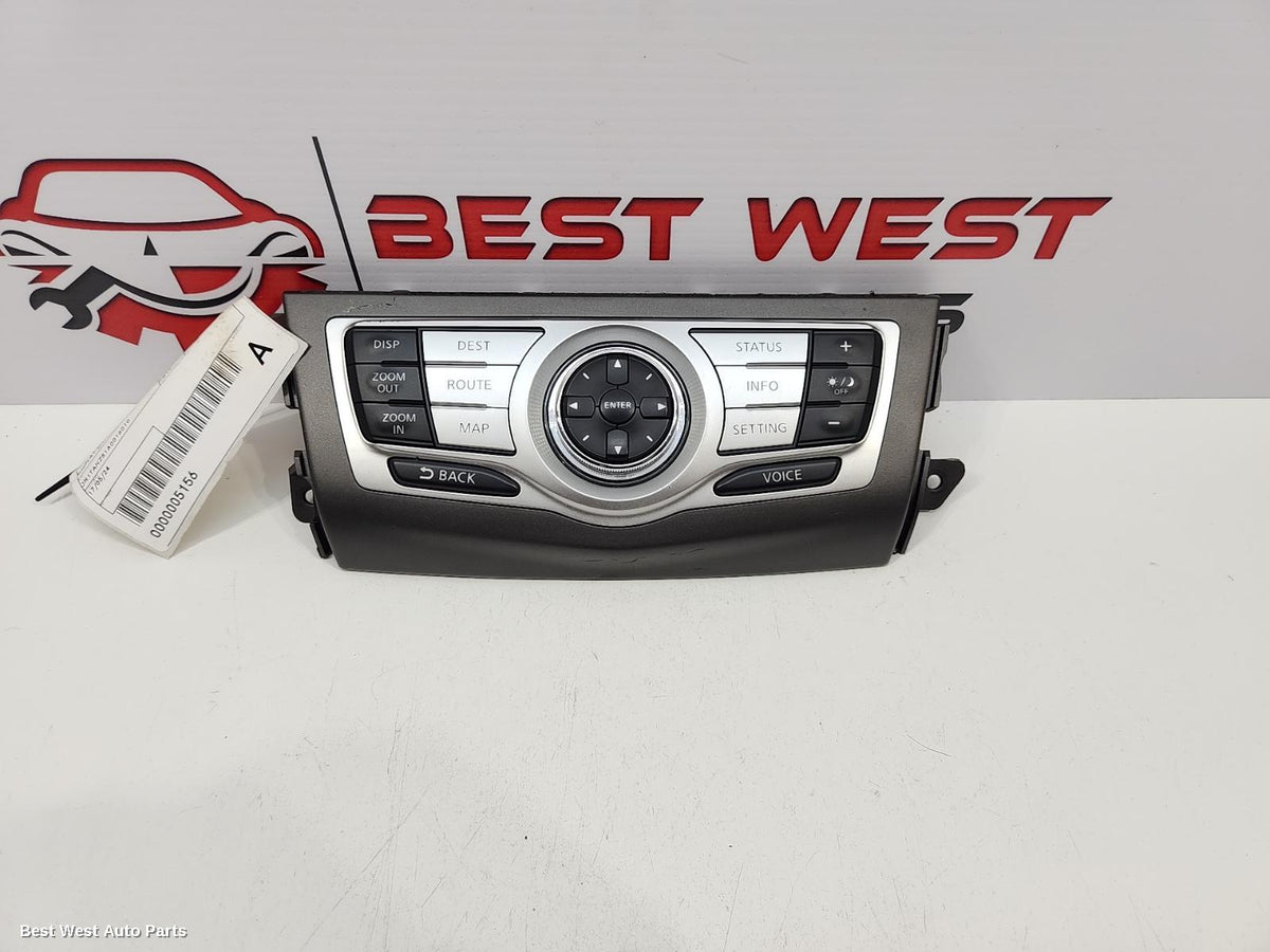 2012 NISSAN MURANO Radio/Cd/Dvd/Sat/Tv