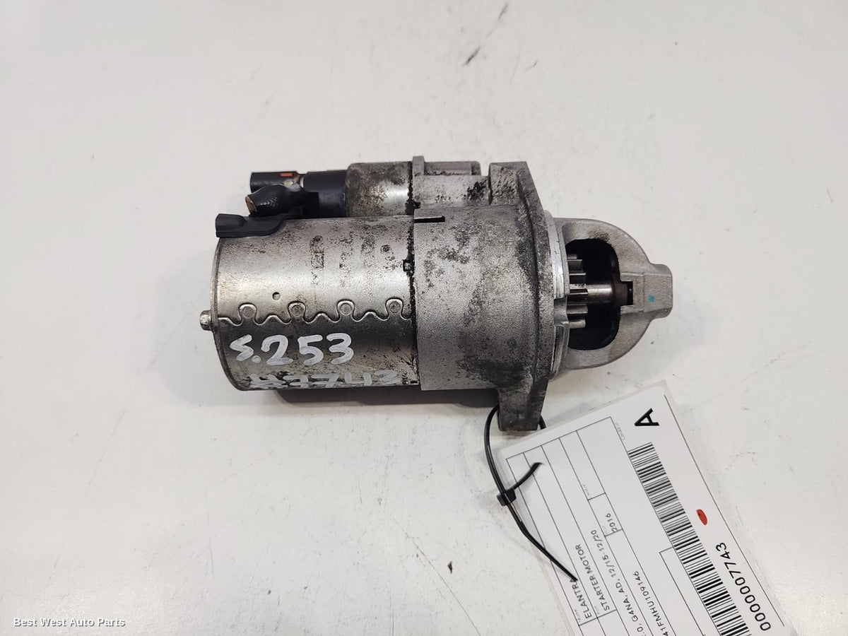 2016 HYUNDAI ELANTRA Starter