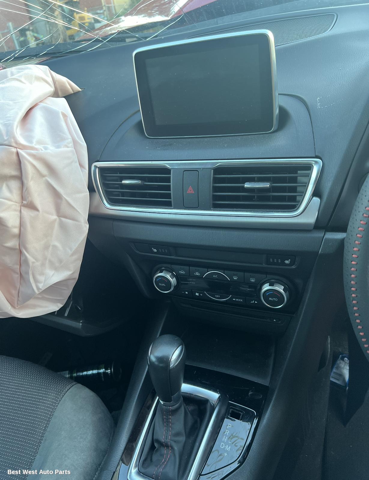 2016 MAZDA 3 Heater/Ac Controls