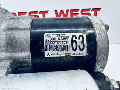 2023 SUBARU WRX Starter