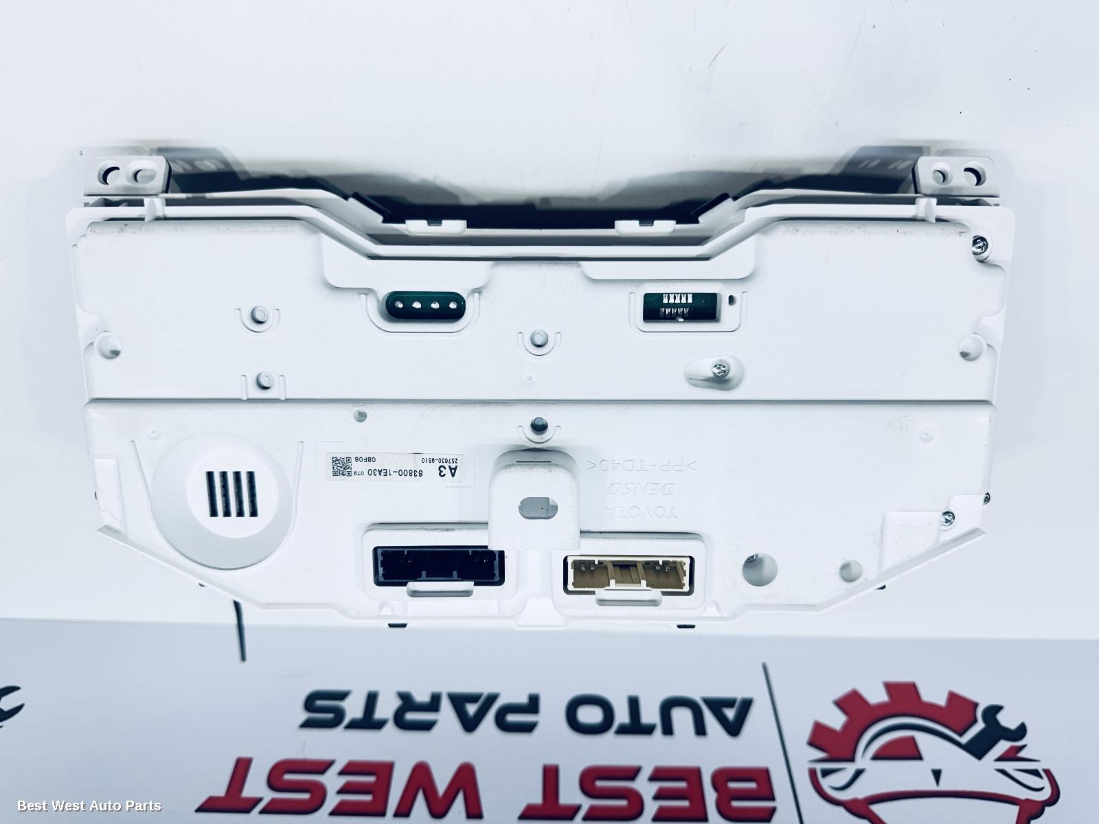 2022 TOYOTA COROLLA Instrument Cluster