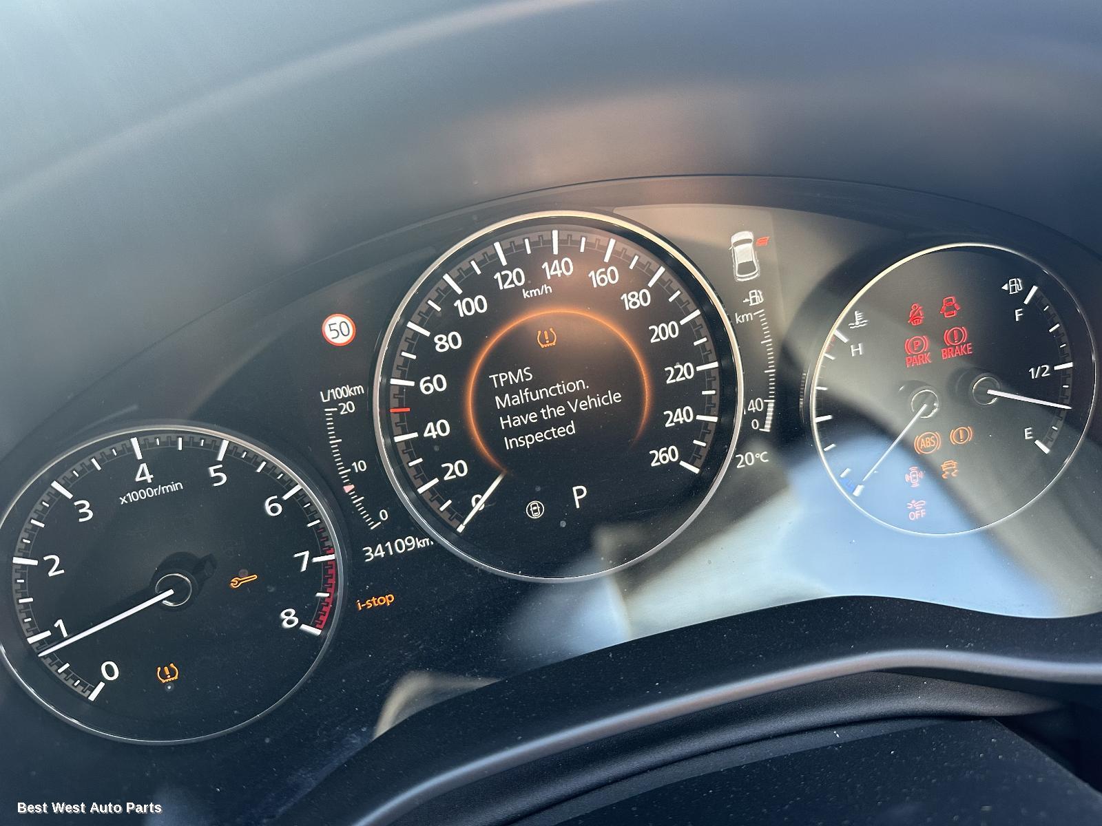 2020 MAZDA 3 Instrument Cluster