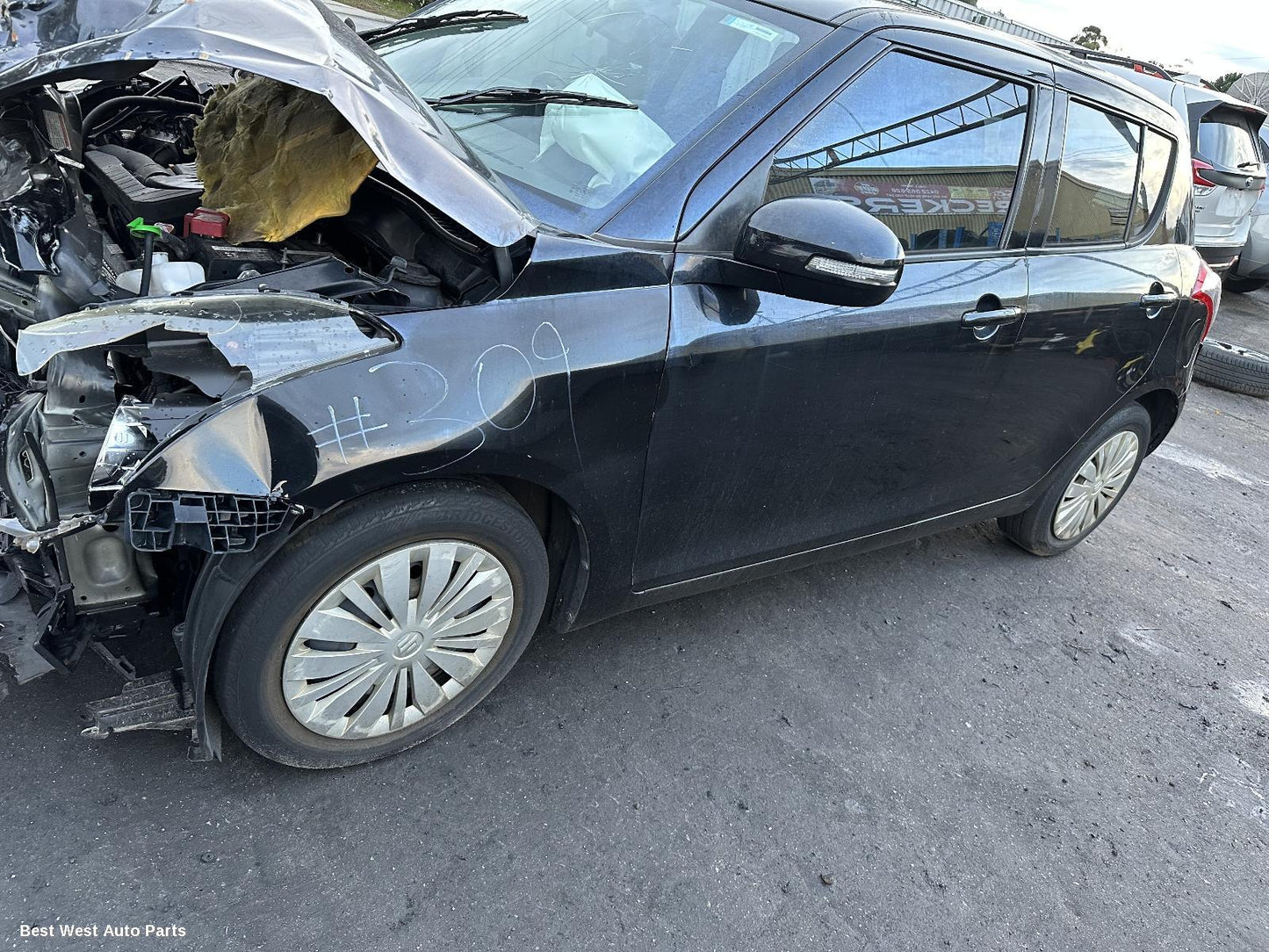 2015 SUZUKI SWIFT Left Rear Door/Sliding