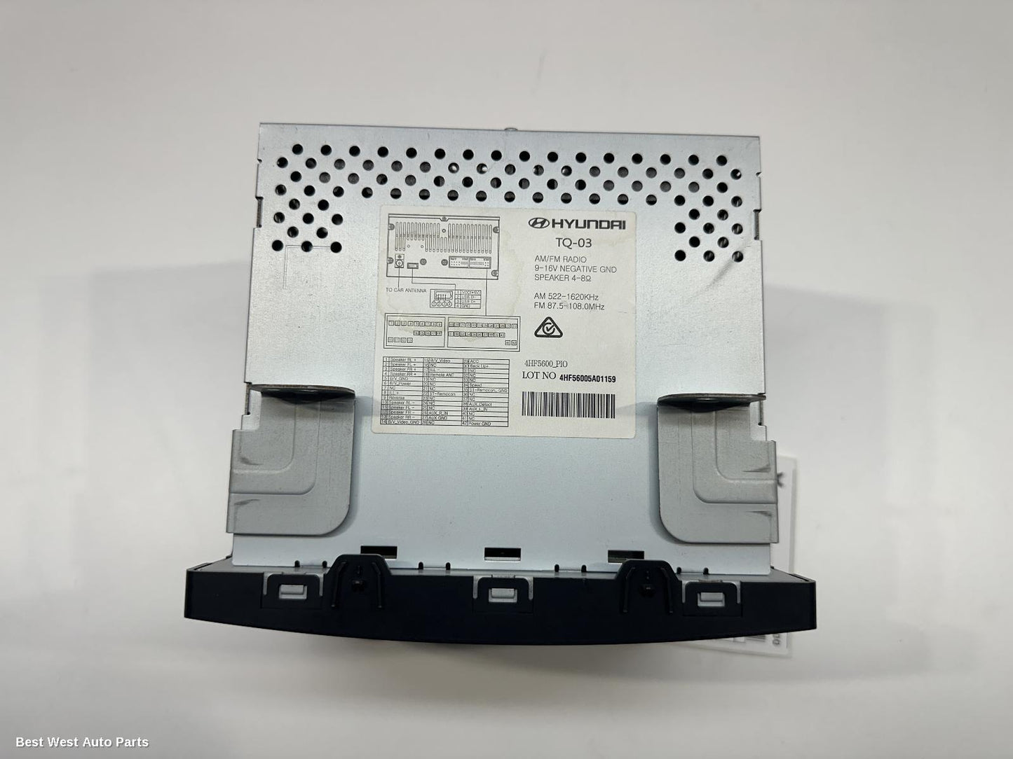 2015 HYUNDAI ILOAD/IMAX Radio/Cd/Dvd/Sat/Tv
