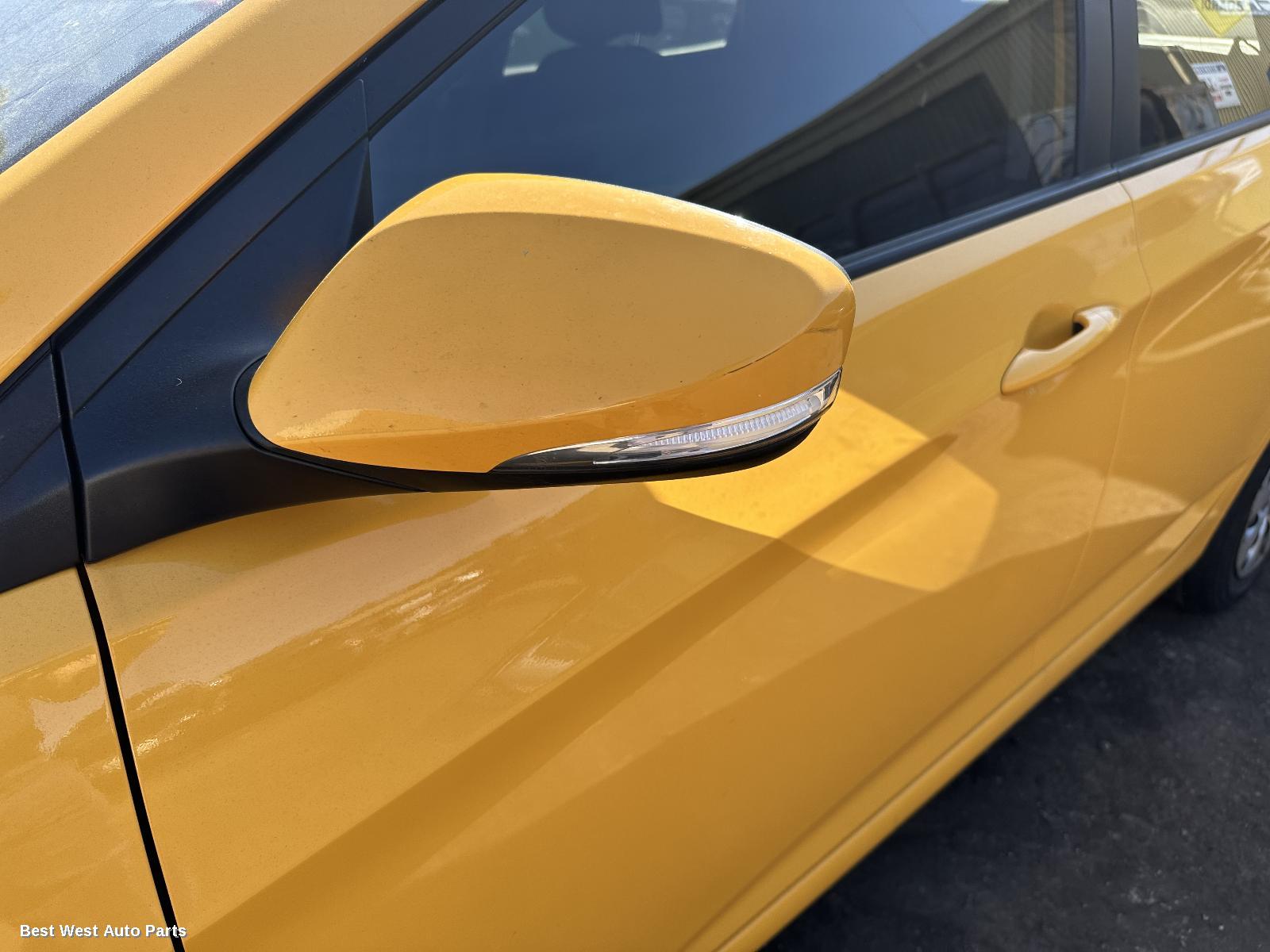 2016 HYUNDAI ACCENT Left Door Mirror