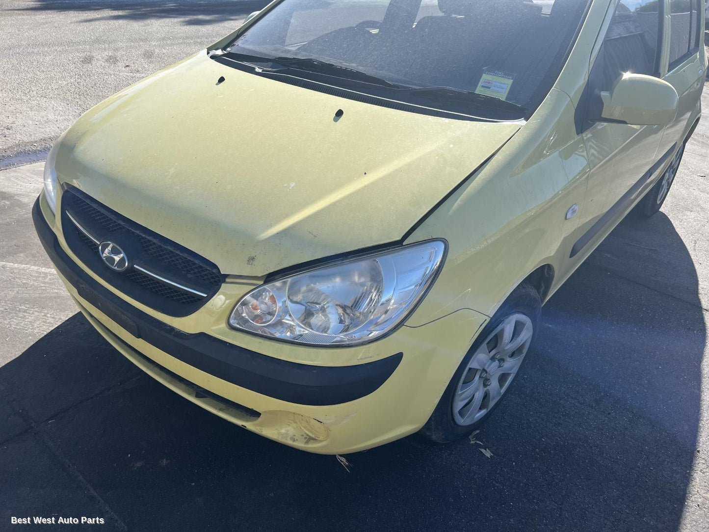 2008 HYUNDAI GETZ Left Headlamp