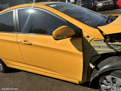 2016 HYUNDAI ACCENT Right Door Mirror