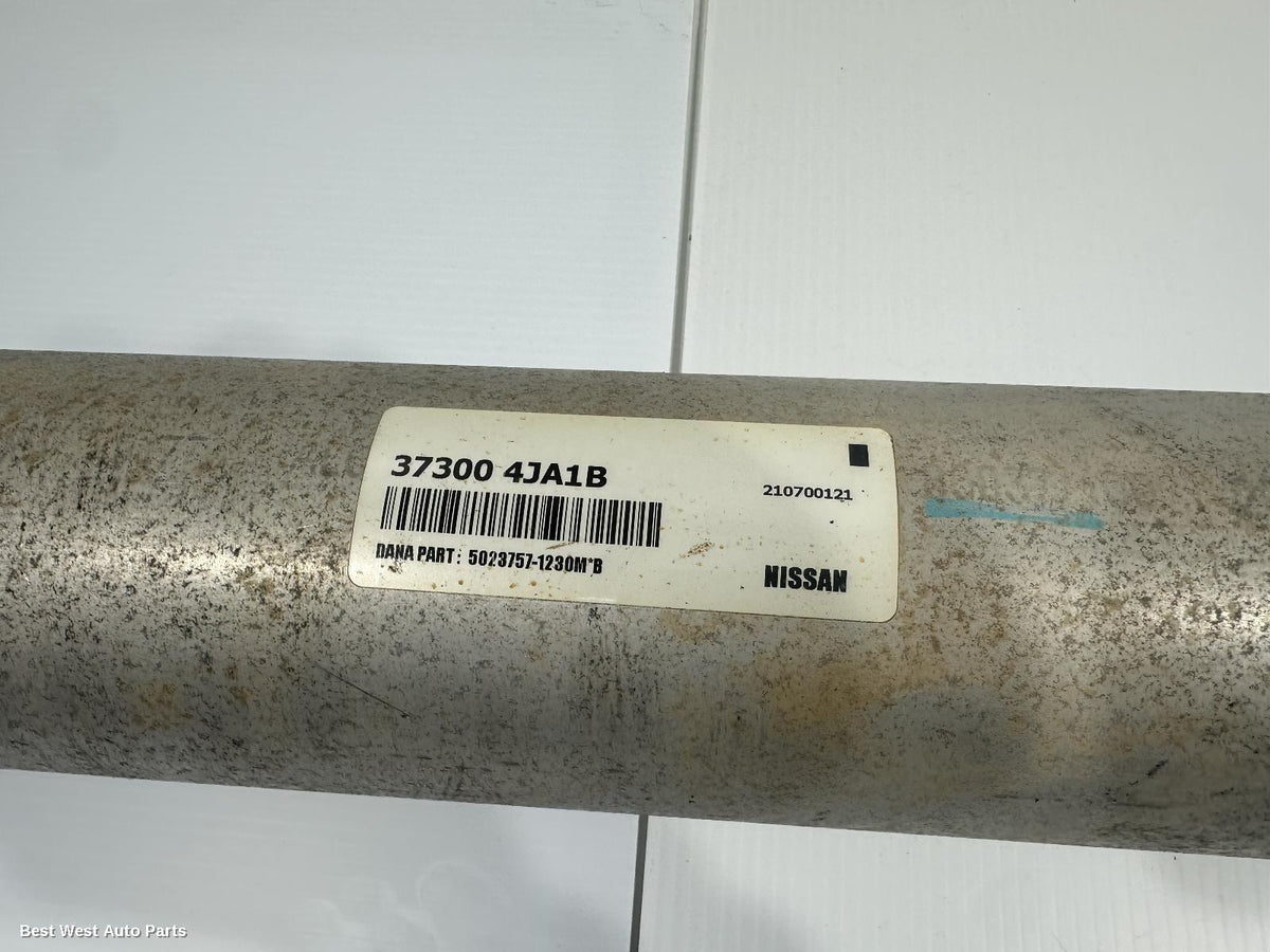 2021 NISSAN NAVARA Rear Drive Shaft