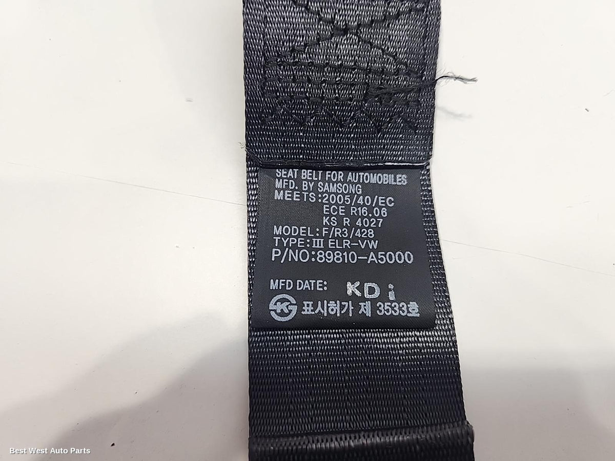 2015 HYUNDAI I30 Seatbelt/Stalk