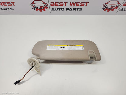 2011 JEEP GRANDCHEROKEE Sunvisor