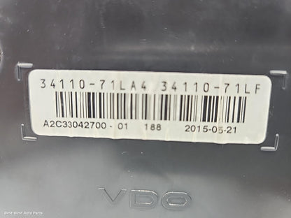 2015 SUZUKI SWIFT Instrument Cluster