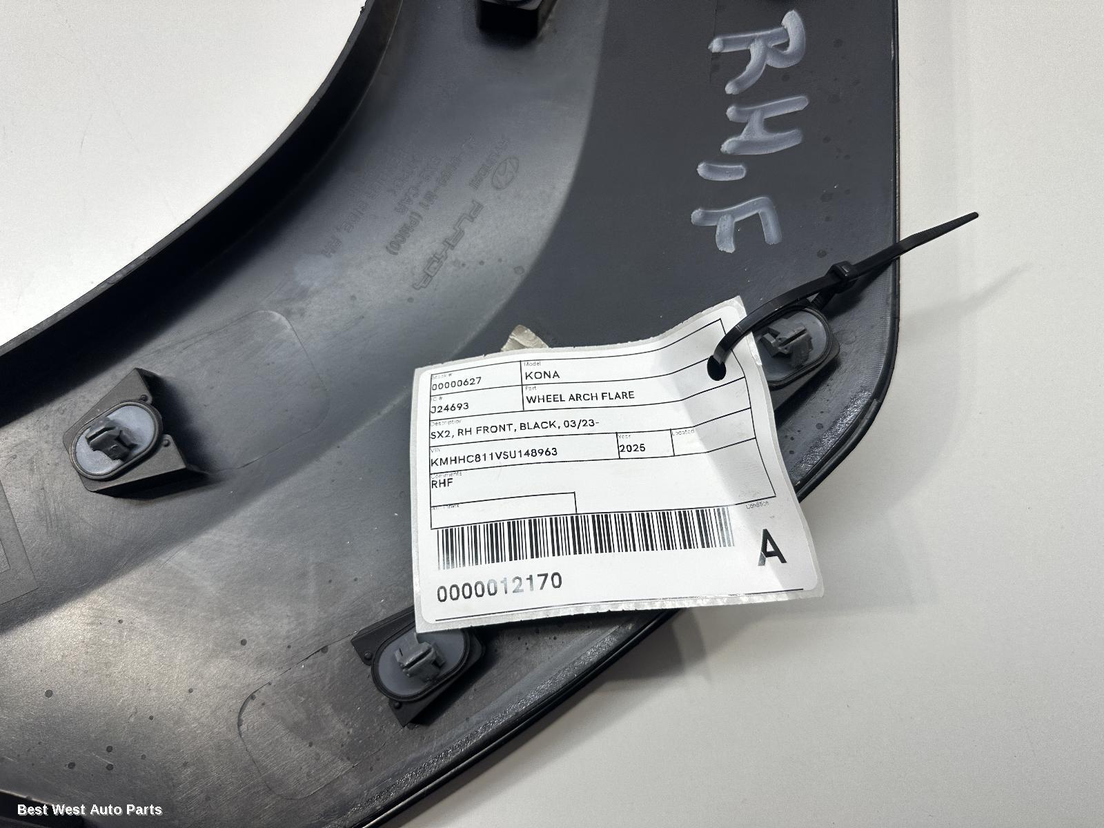 2025 HYUNDAI KONA Wheel Arch Flare