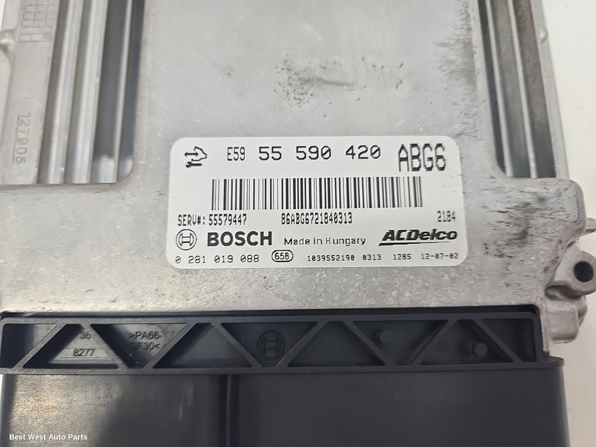 2013 OPEL INSIGNIA Ecu