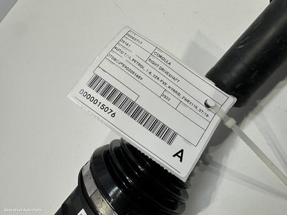 2022 TOYOTA COROLLA Right Driveshaft