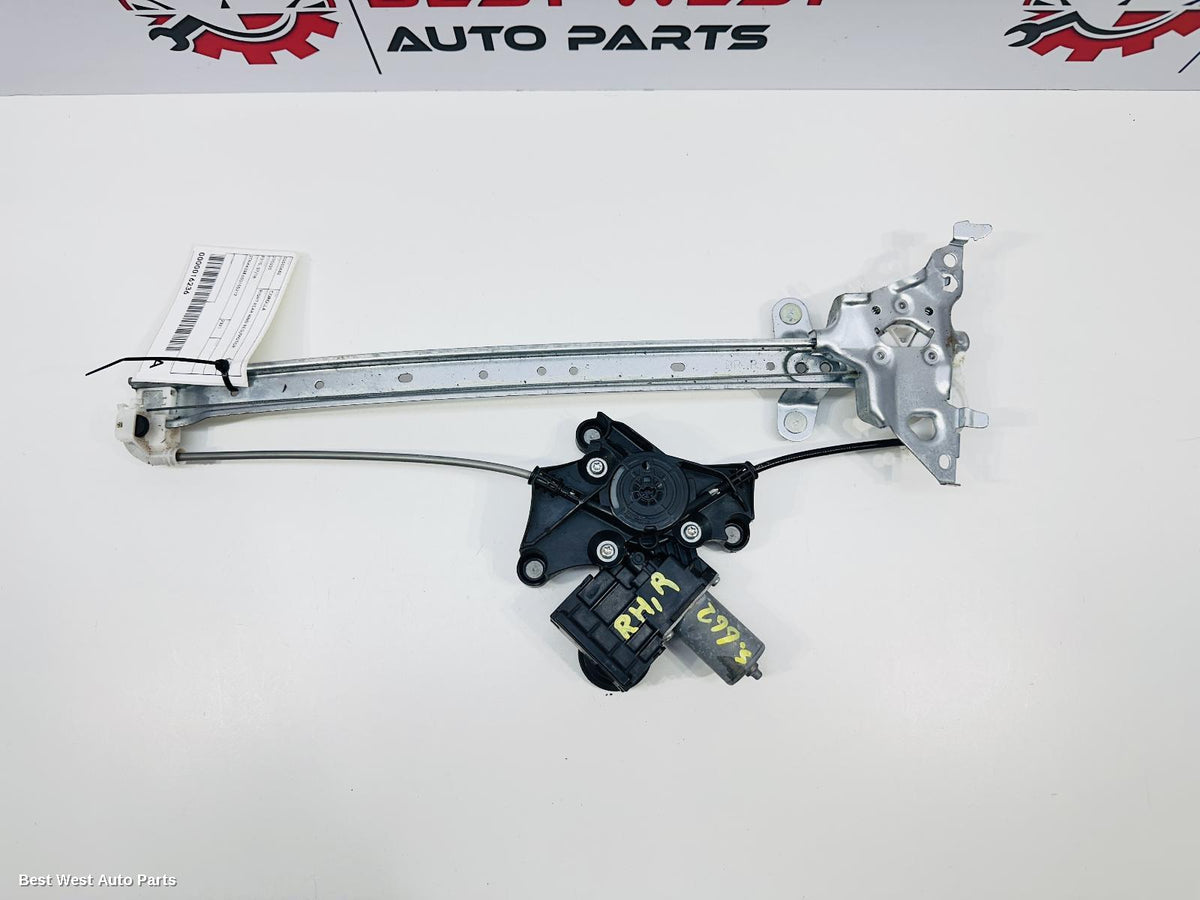 2021 TOYOTA COROLLA Right Rear Wnd Reg/Motor