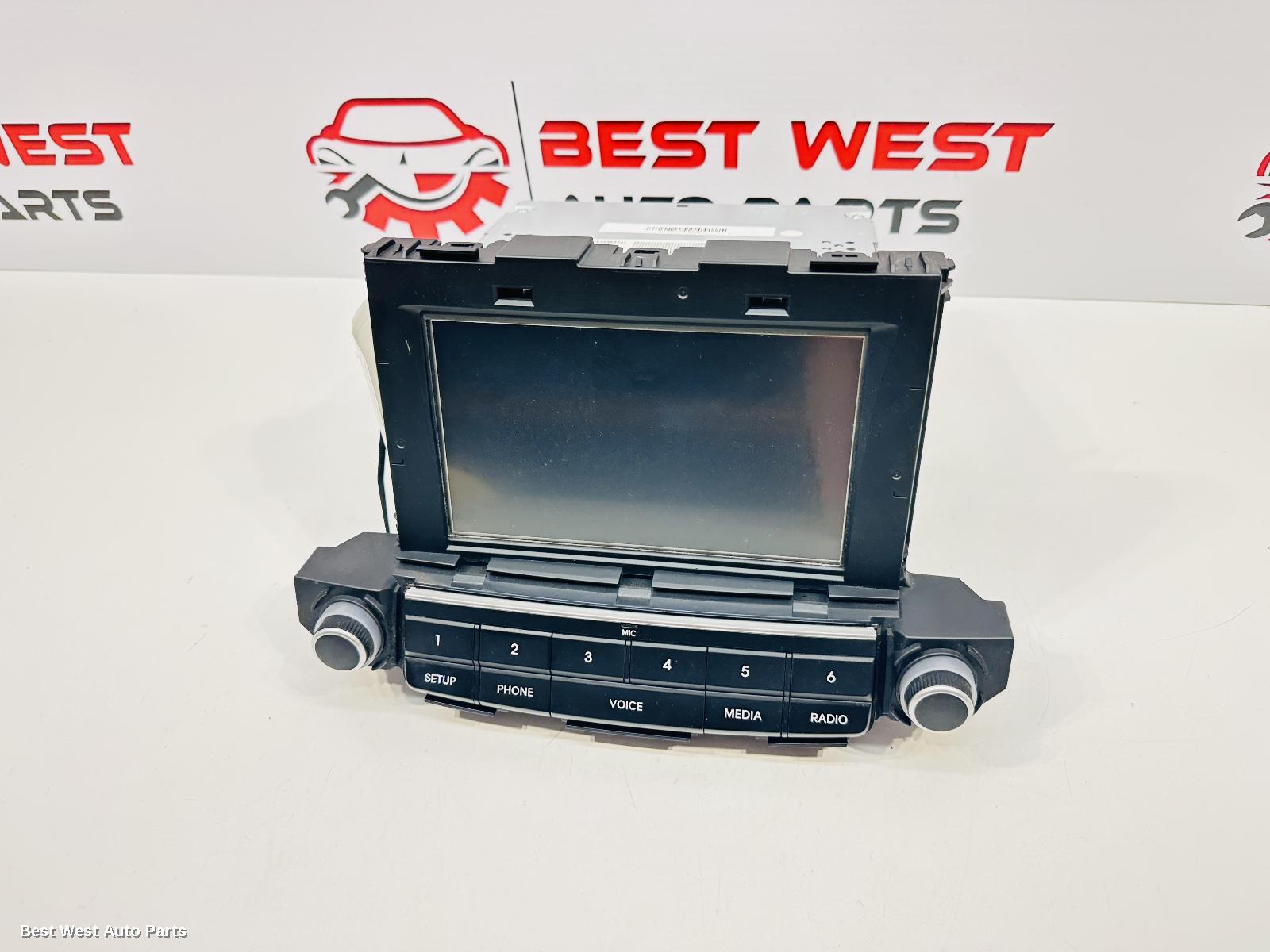 2018 HYUNDAI TUCSON Radio/Cd/Dvd/Sat/Tv