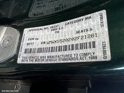 2017 MINI COOPER Left Front Lower Control Arm
