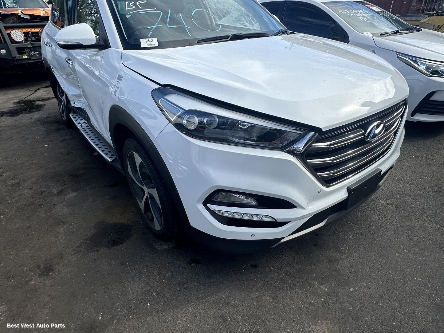 2015 HYUNDAI TUCSON Right Headlamp