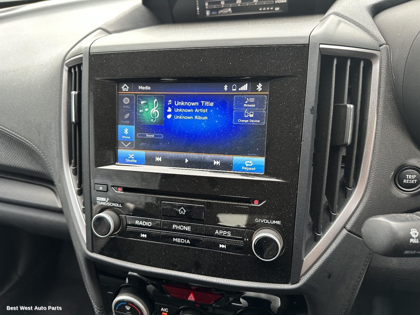 2020 SUBARU FORESTER Radio/Cd/Dvd/Sat/Tv