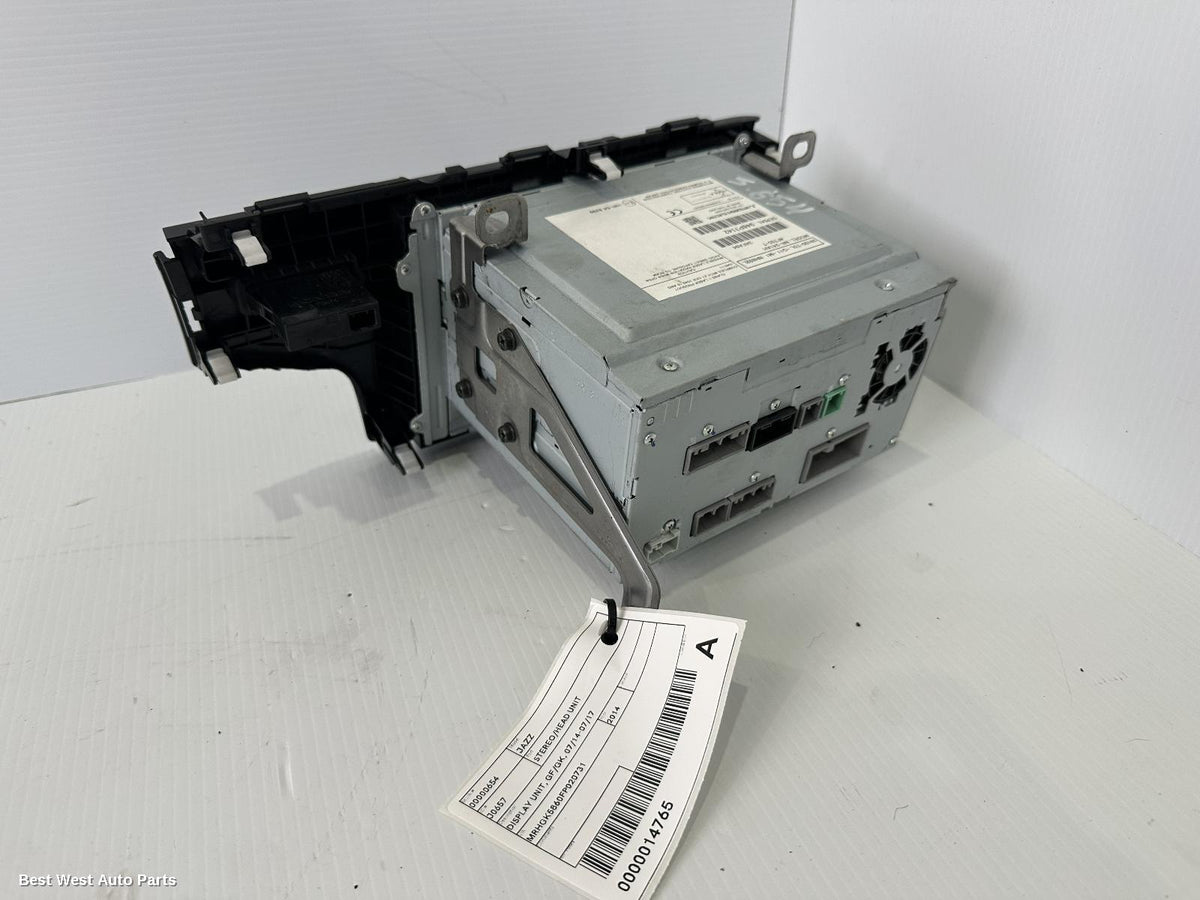 2014 HONDA JAZZ Radio/Cd/Dvd/Sat/Tv