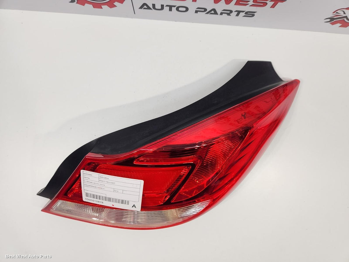 2013 OPEL INSIGNIA Right Taillight