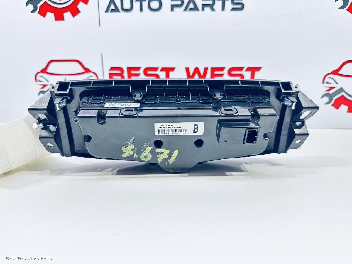 2021 NISSAN NAVARA Heater/Ac Controls