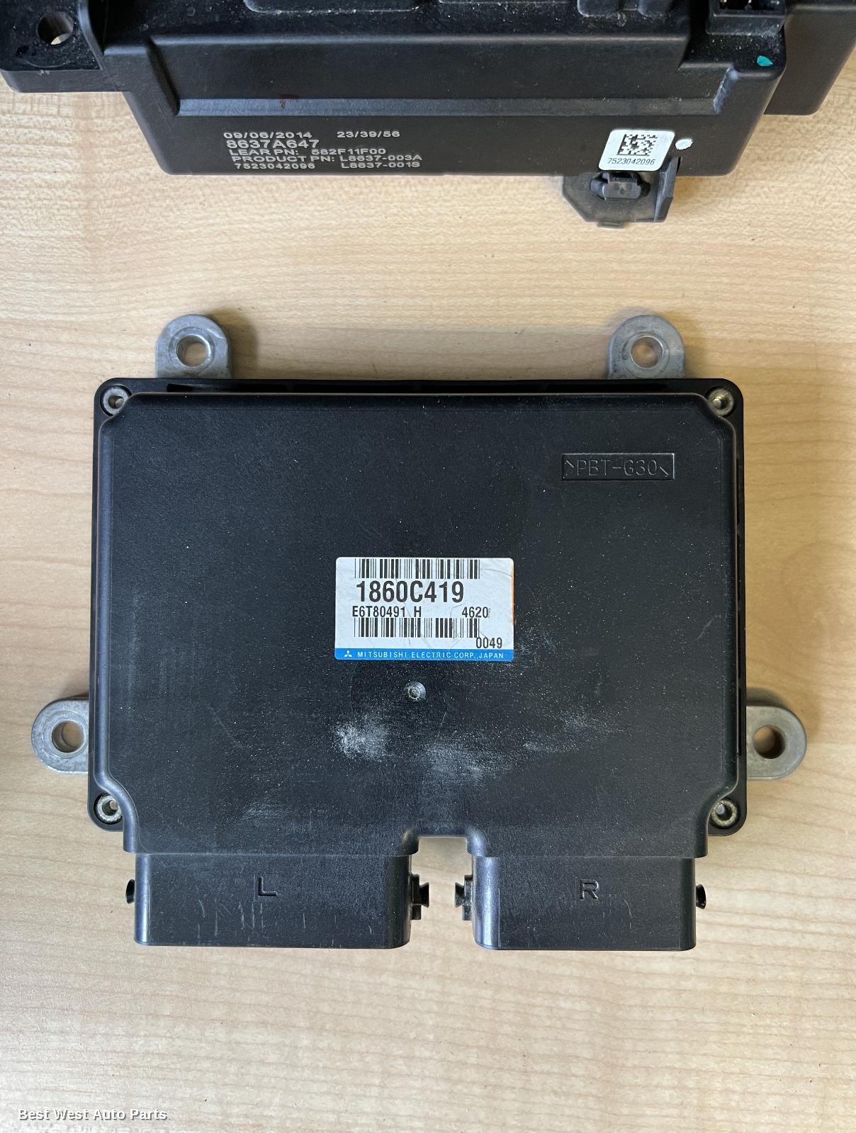 2014 MITSUBISHI ASX Ecu