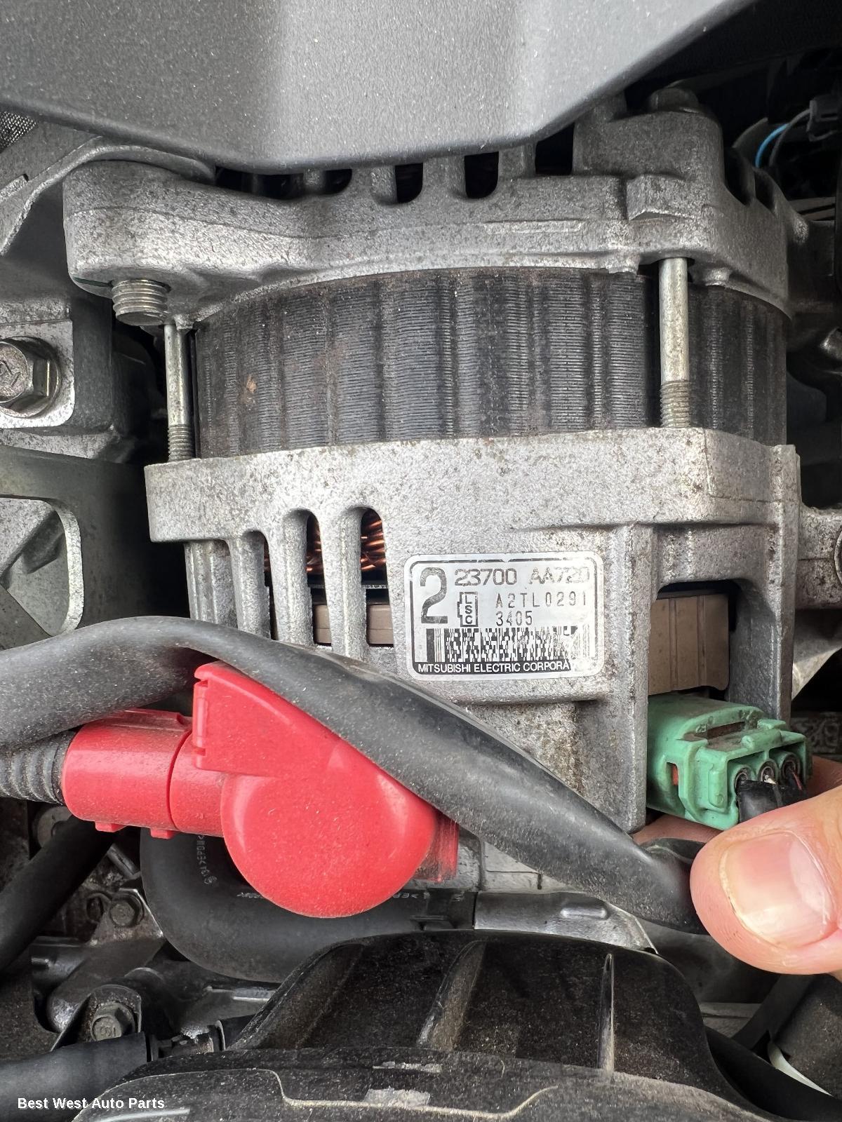 2013 SUBARU XV Alternator