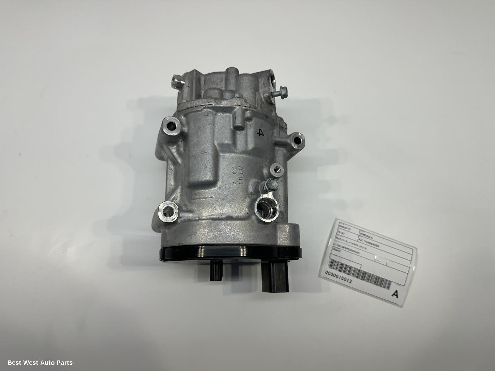 2022 TOYOTA COROLLA A/C Condenser