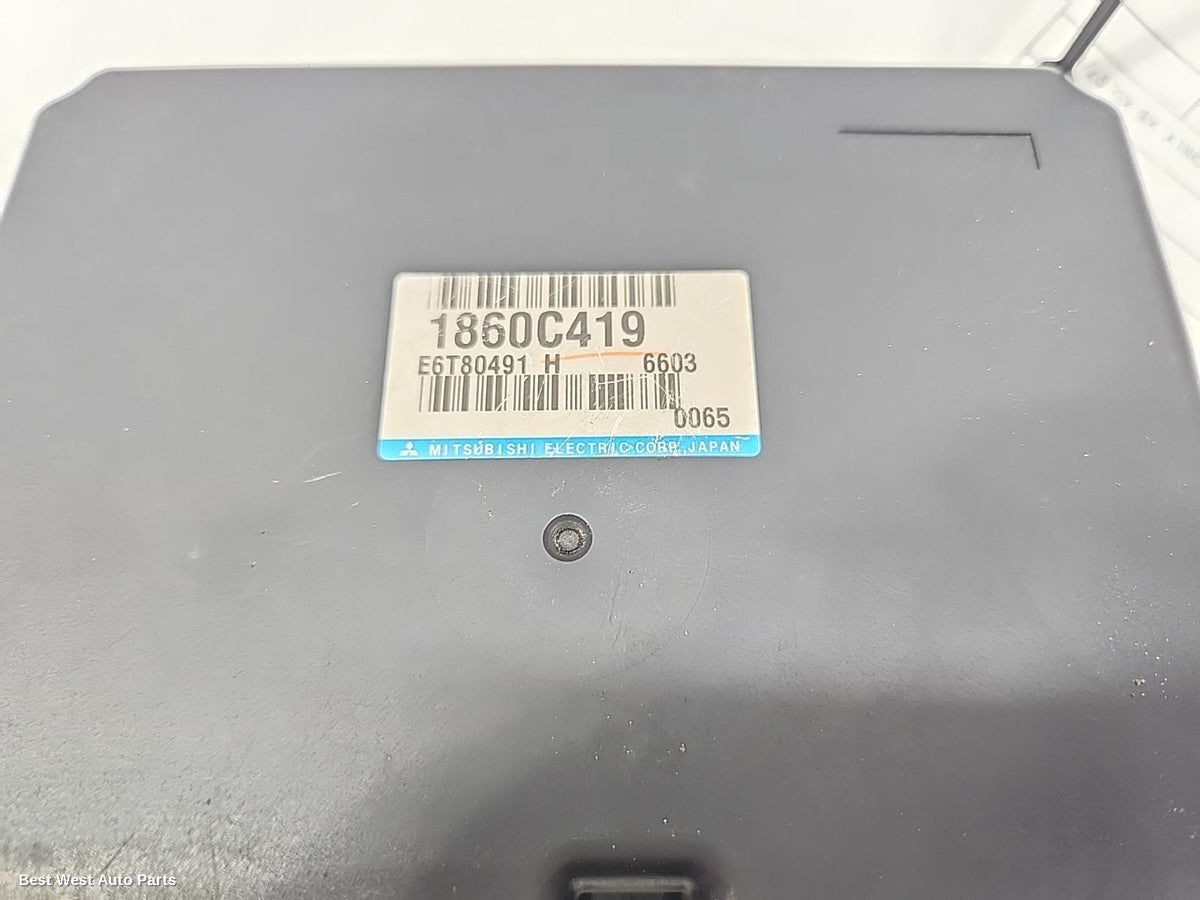 2016 MITSUBISHI ASX Ecu