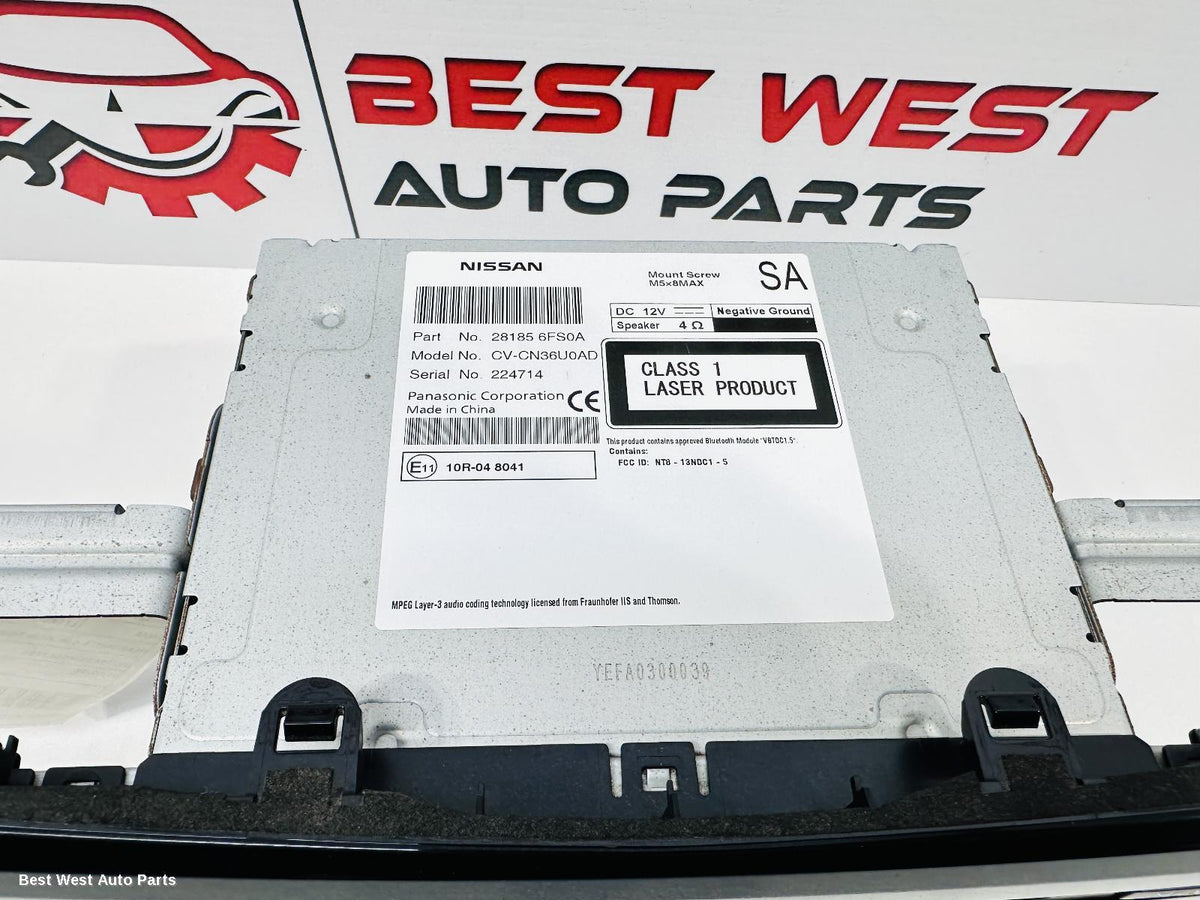 2020 NISSAN XTRAIL Radio/Cd/Dvd/Sat/Tv