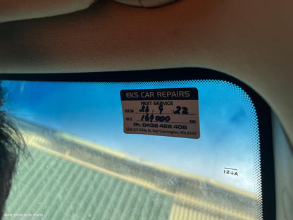 2012 HOLDEN CAPTIVA Right Rear Door Window
