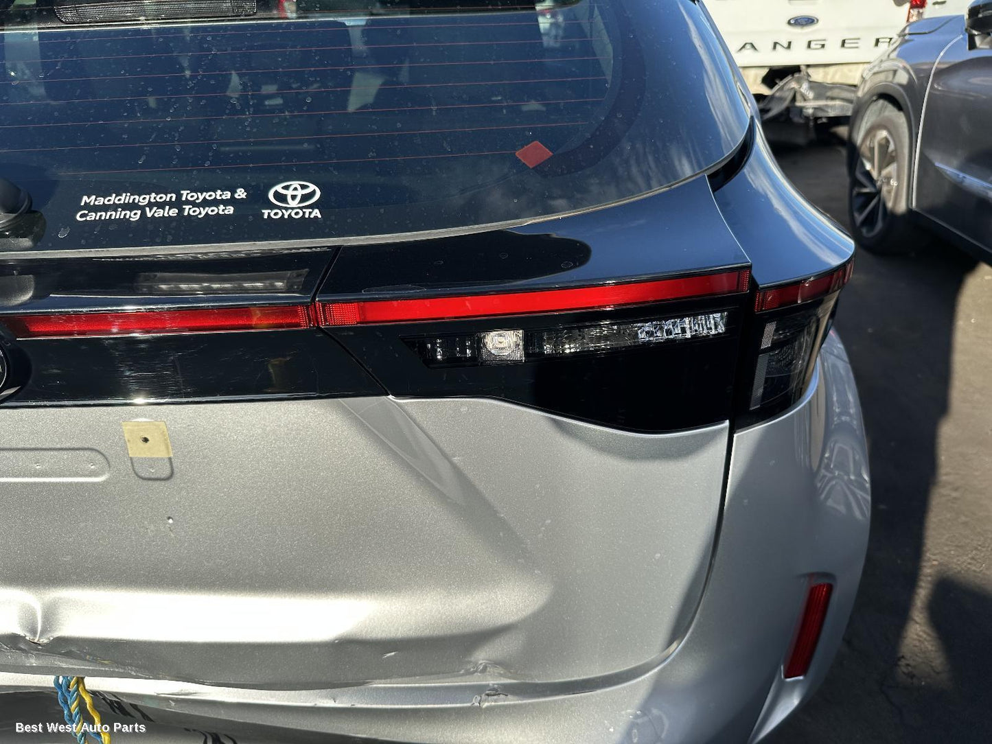 2024 TOYOTA YARIS CROSS Rear Garnish