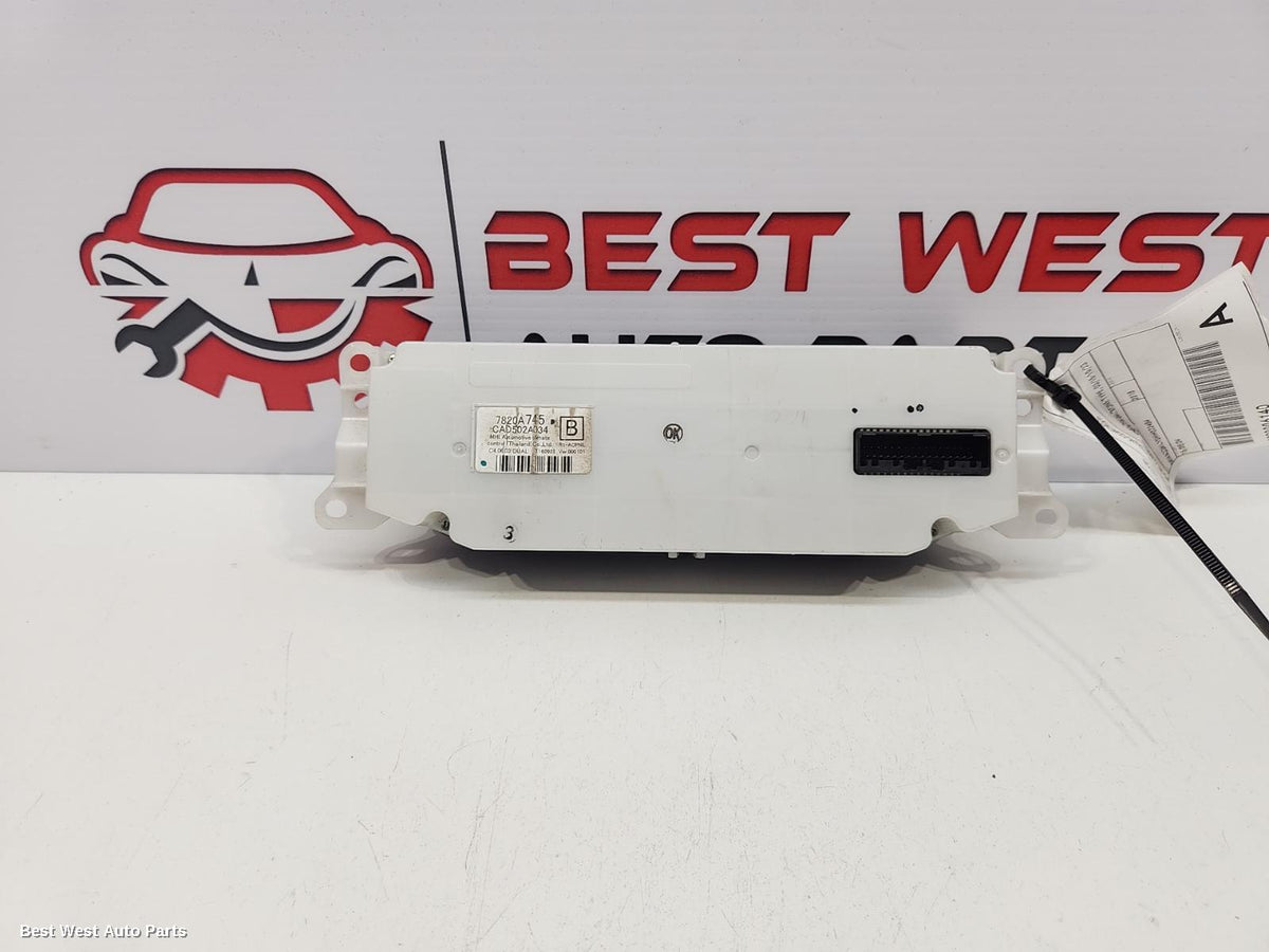 2018 MITSUBISHI TRITON Heater/Ac Controls