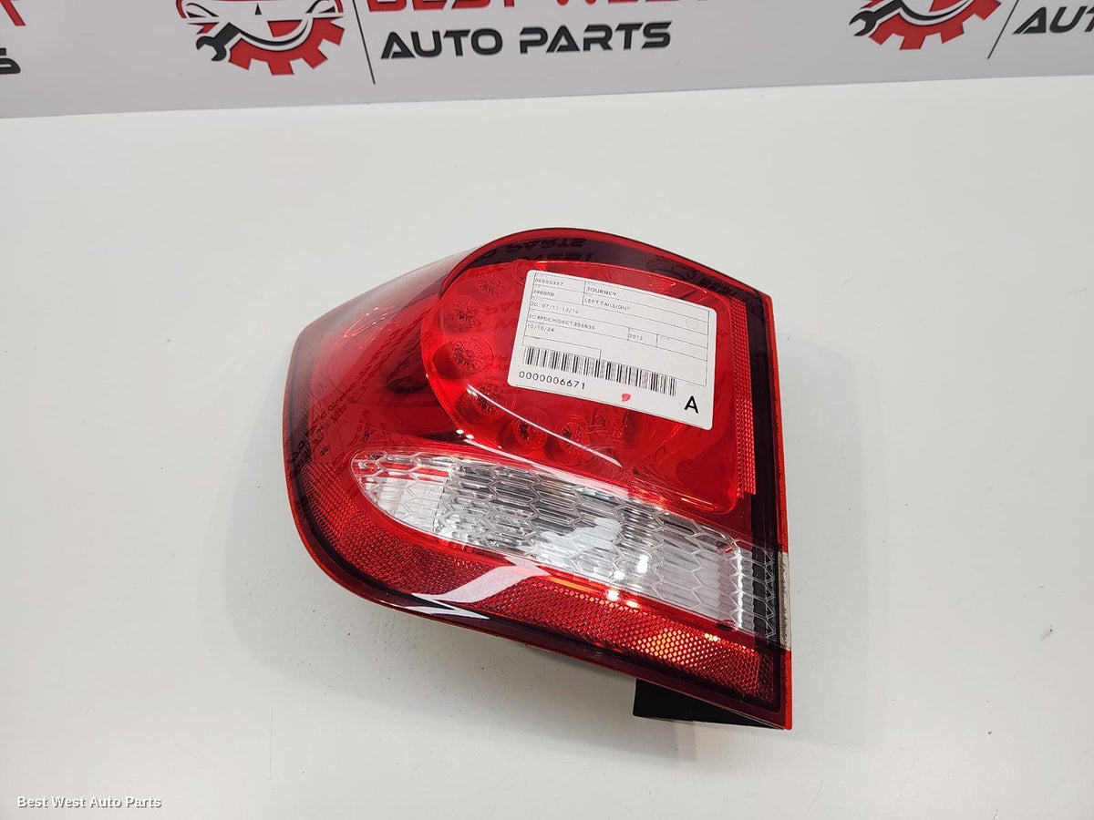 2012 DODGE JOURNEY Left Taillight